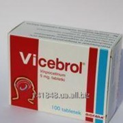 Вицеброл (Vicebrol) 5 мг, Винпоцетин