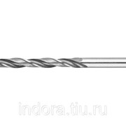 Сверло Зубр МЕТ-В по металлу цилин хвост, сталь Р6М5, 6,2х101мм 1шт фото