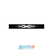 Светофильтр “XXX“ (165х1300) фон черный цвет серый (1шт.) A-STICKER фото