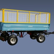 Прицепы ПТС-4 к трактора МТЗ-80/82, ЮМЗ-6Л/6М, Т-50/50А Грузоподъемностью 4т, для различных грузов. Объем кузова 11,3 куб. м. фото