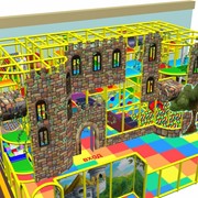 Детский игровой лабиринт “Крепость“ фото