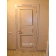 Межкомнатные двери покрытые шпоном сосны фото