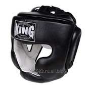 Шлем боксерский KING с защитотй подбородка KHGFC фотография