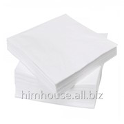 Салфетки бумажные, белые фото