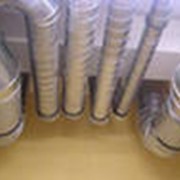 Установка вентиляционных систем. фотография