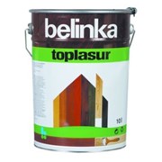 Декоративная краска-лазур Belinka Toplasur 10 л. №16 Орех Артикул 51516 фотография