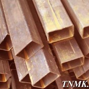 Труба медная профильная 6х6х1,5 М1р ГОСТ 16774-2015 фото