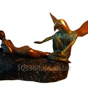 Скульптура Крымская легенда бронза камень фото