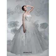 Кружевное пышное свадебное платье из коллекции "Адажио"