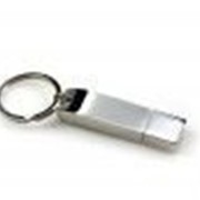 Диск USB на 4 GB (15*50,5*6, серебро) фото