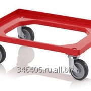 ТРАНСПОРТНАЯ ТЕЛЕЖКА 60 X 40 С РЕЗИНОВЫМИ КОЛЕСИКАМИ фото