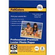 Фотобумага Fullcolors 10x15 luster матовая 50 листов плотность 255 г/м фото