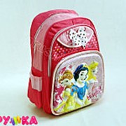 Рюкзак школьный с бантиком и принцессой 14-0129 фотография