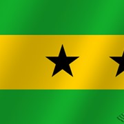 Флаг национальный Сан-Томе и Принсипи фото