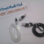 USB кабель | Micro USB кабель плоский фото