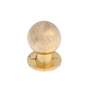 Ручка кнопка TUNDRA РК008, цвет золото (комплект из 5 шт.) фото