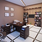 Комплект офисной мебели Сокол Р К1 Венге фотография