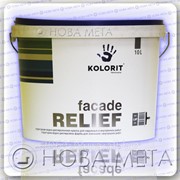 Краска фасадная структурная Facade Relief Kolorit LAP 5 л. фото