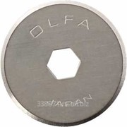 Лезвие Olfa круглое для PRC-2, чистый рез, 18х0, 3мм, 2штук фото
