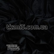 Ткань Стрейч бархат ( черный ) 2634 фотография