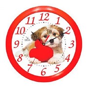 Часы настенные “Вега“ П1-1/7-217 Собака фотография