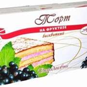 Торт на фруктозе “Смородиновый“ , торты диабетические в Алматы фото