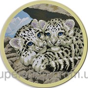 Набор для вышивки картины Тигрята 44х44см 373-37010729