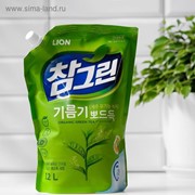 Средство для мытья посуды CJ Lion Chamgreen С Зелёный чай, 1,2 л фото