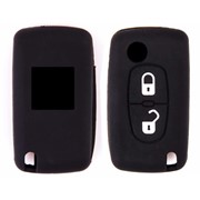Чехол на ключ автомобильный SKYWAY силиконовый для PEUGEOT(307/408 2 кнопки) фото