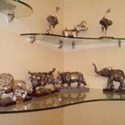 Стеклянные полки фото