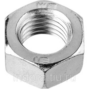 Гайка ГОСТ 5927-70, M8, 10 шт, кл. пр. 6, оцинкованная, ЗУБР Арт: 303556-08 фото