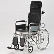 Инвалидная коляска с санитарным оснащением Armed FS609GC литые шины фотография