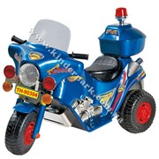 Мотоцикл - BULLET (двигатель 1х6 В, скорость 3 км/ч, грузопод. 30 кг, синий) фото