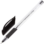 Ручка шариковая масляная BRAUBERG “Extra Glide GT“, ЧЕРНАЯ, трехгранная, узел 0,7 мм, линия письма 0,35 мм, фотография
