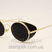 Солнцезащитные очки Linda Farrow LFL-253-C2 цвет черный с золотом фото