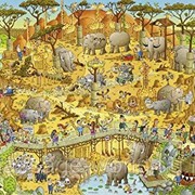 Пазл HEYE Африканская среда обитания (29639) 1000 эл фото