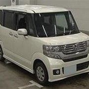 Микровэн HONDA N BOX CUSTOM кузов JF2 класса минивэн модификация G AWD гв 2012 4WD пробег 108 т.км жемчужный фото