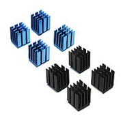 4 шт. Черный или синий TMC2100 шаговый Мотор драйвер охлаждения радиатора с задним клеем для 3D-принтера фото