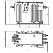 Трехфазные силовые масляные трансформаторы типа ТМЗ (6-10 кВ) фото