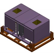 Печь индукционная канальная для плавки бронзы фото