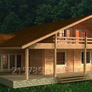 Проект деревянного дома Моно фото