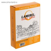 Пленка для ламинирования 100шт Lamirel 75x105мм, 125мкм фото