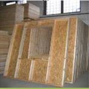 Панельный базовый (изготовленные в заводских условиях панели из каркаса древесины, обшиты снаружи плитой OSB 10-12 мм) фото