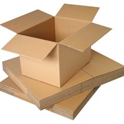 Коробки из картона хром-эрзац фотография