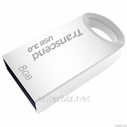 Флеш-накопитель USB3.0 8Gb Transcend JetFlash 710 Silver (TS8GJF710S), код 71818 фотография