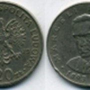Монеты Польши 1 злотый 1987 г фотография