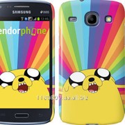 Чехол на Samsung Galaxy Core i8262 Adventure Time. Jake v3 2449c-88 фотография