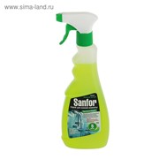 Средство для чистки ванной комнаты Sanfor "Зеленый цитрус" спрей, 500 мл