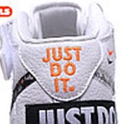 Кроссовки Air Force 1 Mid PRM Just Do It Pack “White“ фото