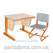 Набор универсальной мебели Дэми: стол СУТ.14-00 клен/оранжевый, стул СУТ.01 фото